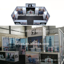 Detian Offer 10X20ft portátil exposição estande exibição comércio show equipamentos